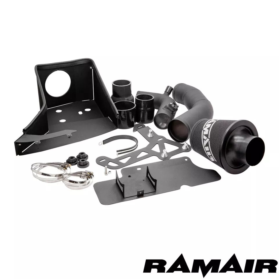 JSK-137-BK - Ramair Performance Intake Induction Air Filter Kit For Audi TT 2.0 TFSI Black